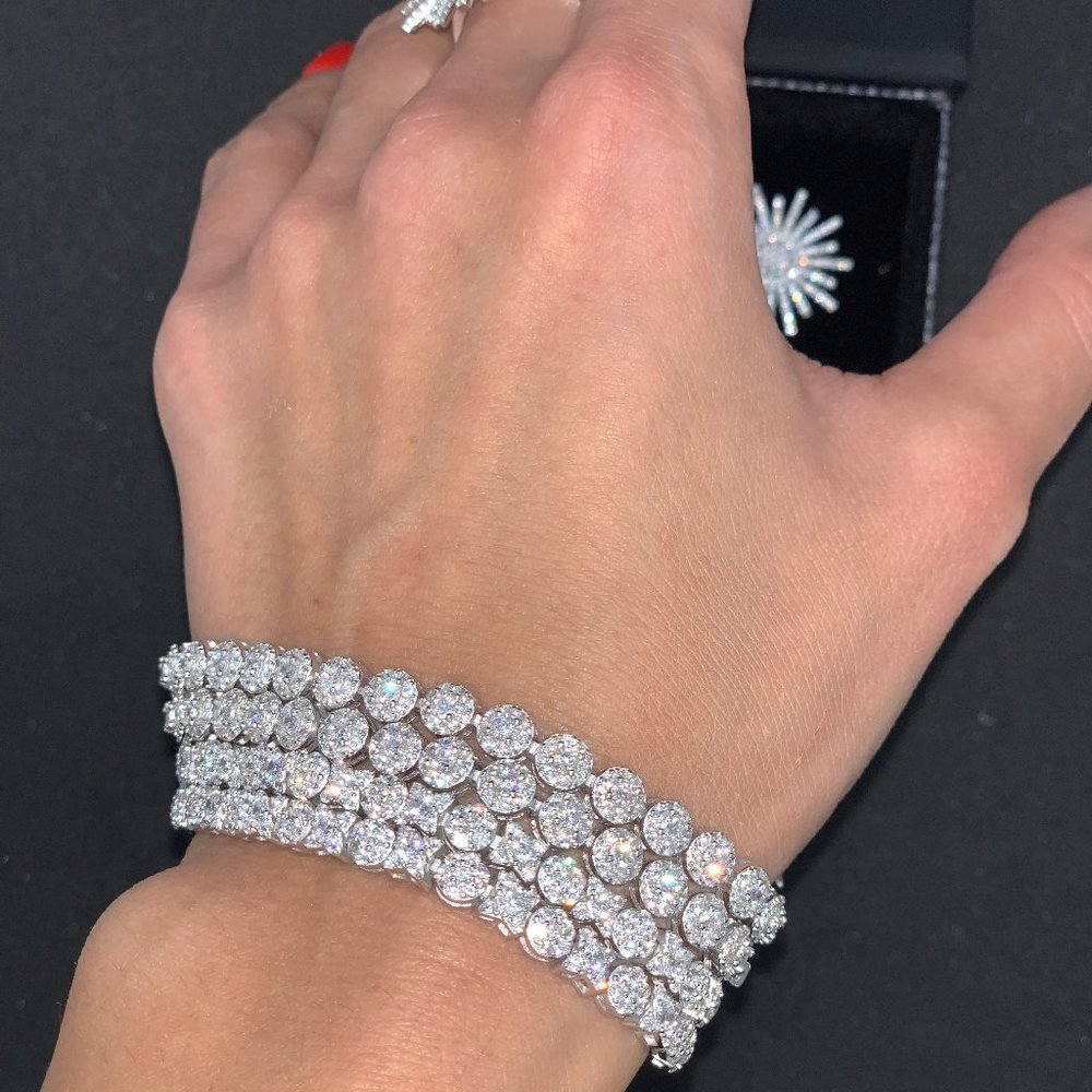 new 925 sterling silver barcelet